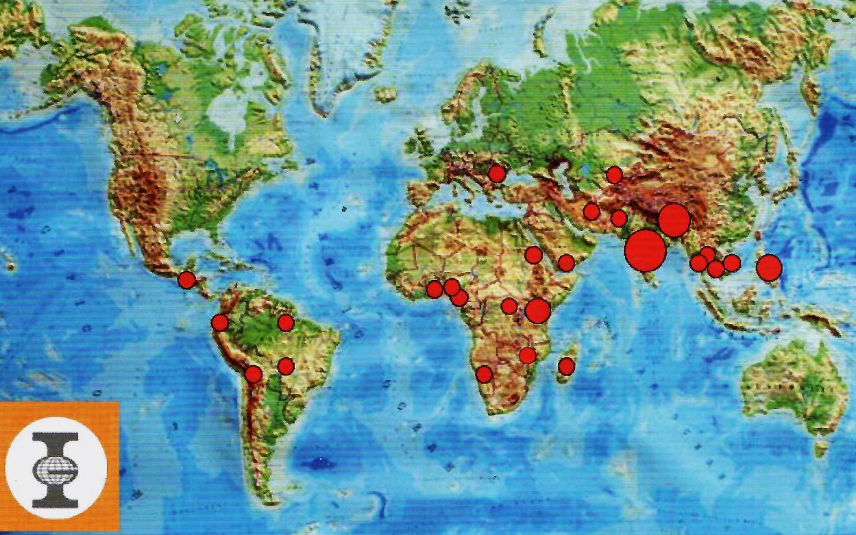 Interplast Teams 2023 map