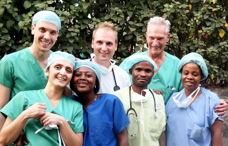 Das Team: Christoph, Katja, Colette, Carsten, Jason, Gottfried, Cynthia